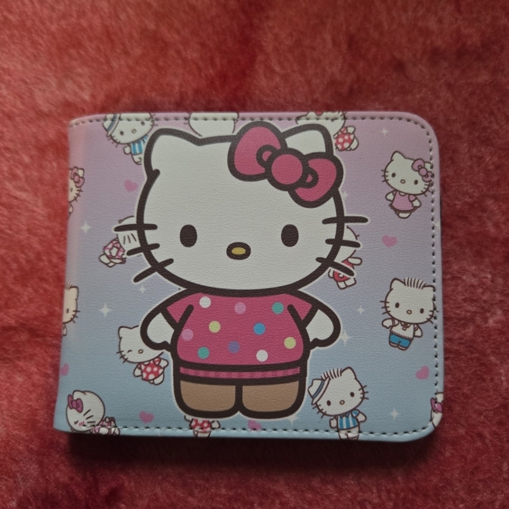 Hello Kitty Pink and Purple Kids Wallet